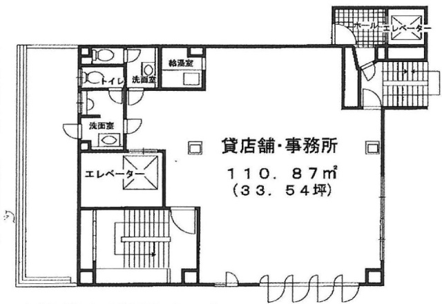 大黒ビル4F 間取り図