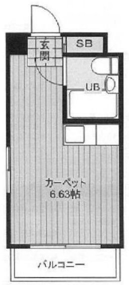 宮島ビル503 間取り図