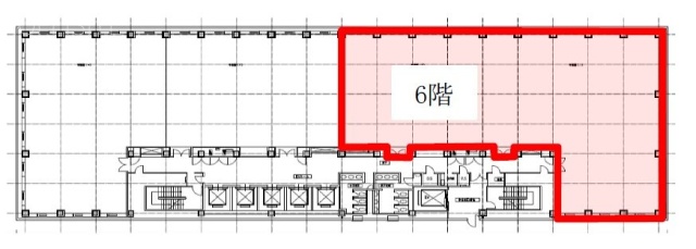 テクノポートカマタセンタービル本館6F 間取り図