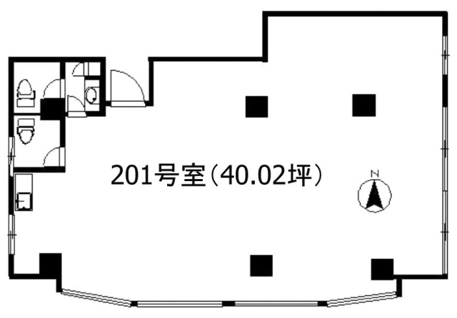 新宿ユニオンビル201 間取り図