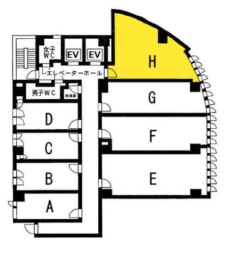 恵比寿ファイブビル308 間取り図