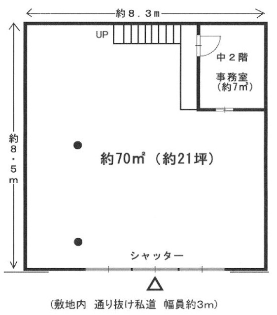 せき工場ビル15 間取り図