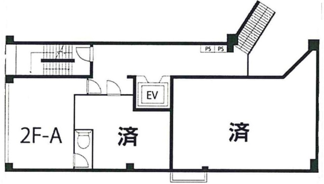 セントラルスクエアビルA 間取り図