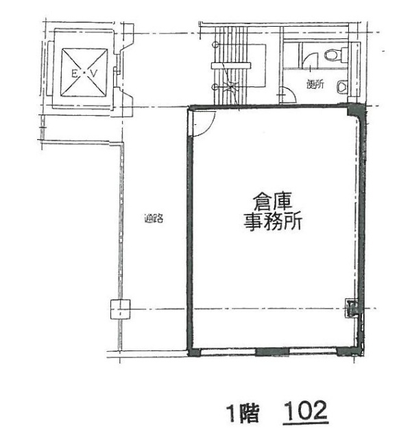 辻第2ビル102 間取り図