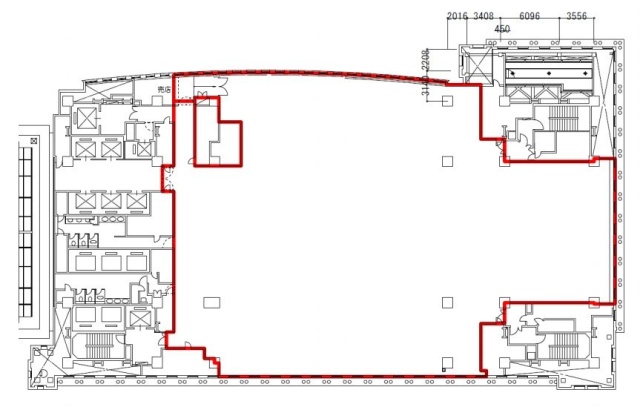 大成大手町ビル6F 間取り図