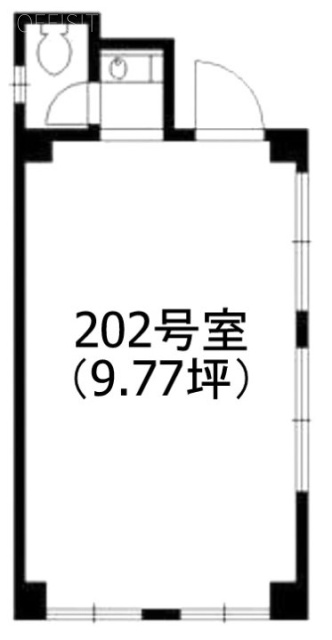 光風ビル202 間取り図