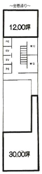 青柳ビル4F 間取り図