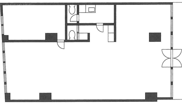 PISO池袋1F 間取り図