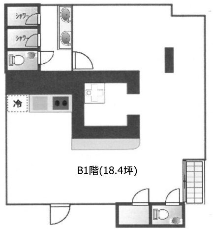 88.AOBADAIB1F 間取り図