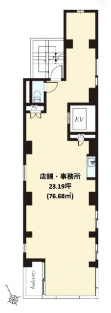 TIビル2F 間取り図