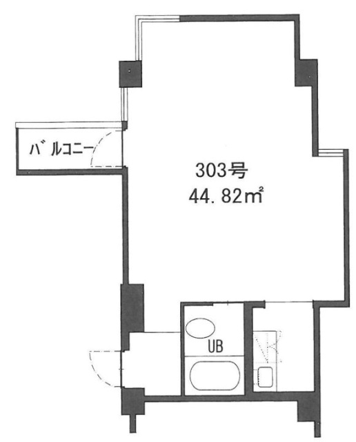 栄屋ハウス303 間取り図