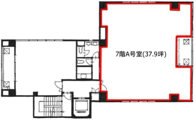 ウィスタリア東五反田ビルA 間取り図