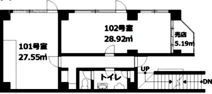 辻井ビル102 間取り図