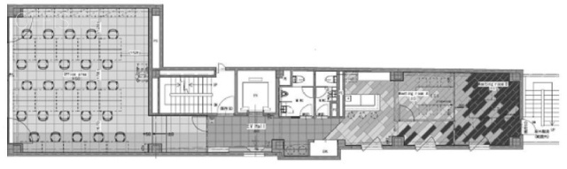 小伝馬町スクエア5F 間取り図