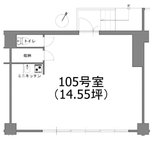 等々力光和マンション105 間取り図