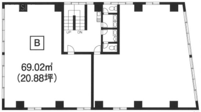 ウェルマン戸越B 間取り図