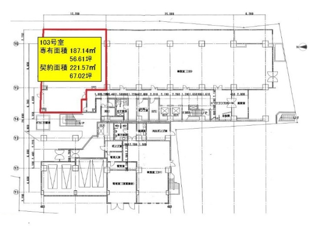 新宿タツミビル103 間取り図