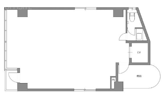 セントラル道玄坂2F 間取り図
