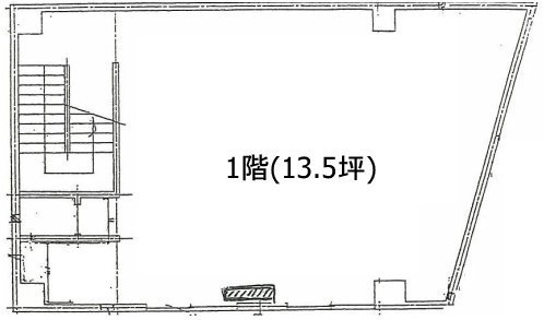 第1篠原ビル1F 間取り図