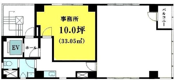 ヤマトビル901 間取り図