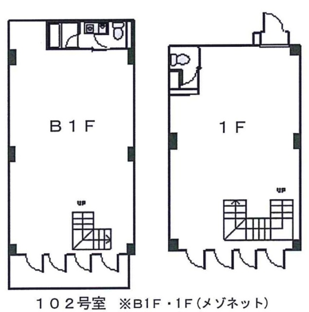 シンクレア南青山102 間取り図