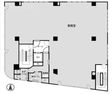 サンシロービル5F 間取り図