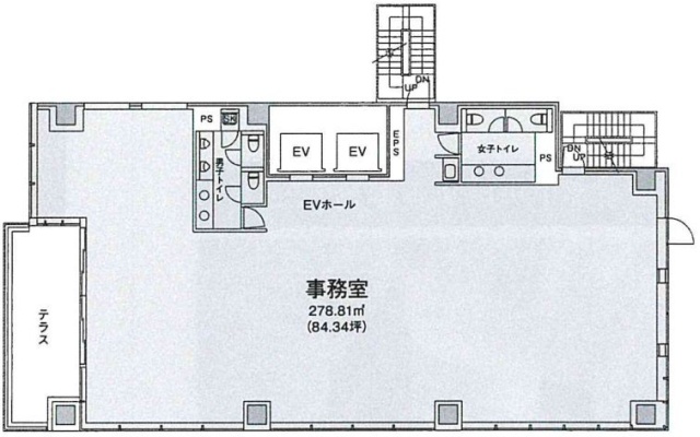 クロスシー東日本橋4F 間取り図