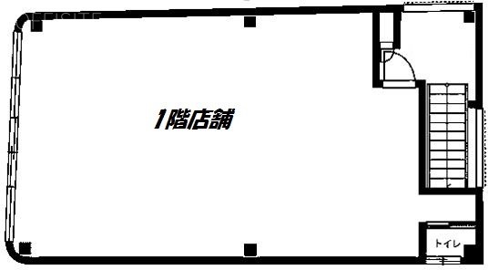 ミノービル1F 間取り図