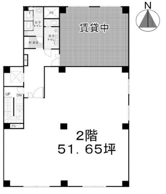大幸第三ビル2F 間取り図