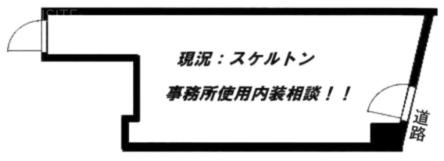 上野広小路永谷ビル103 間取り図