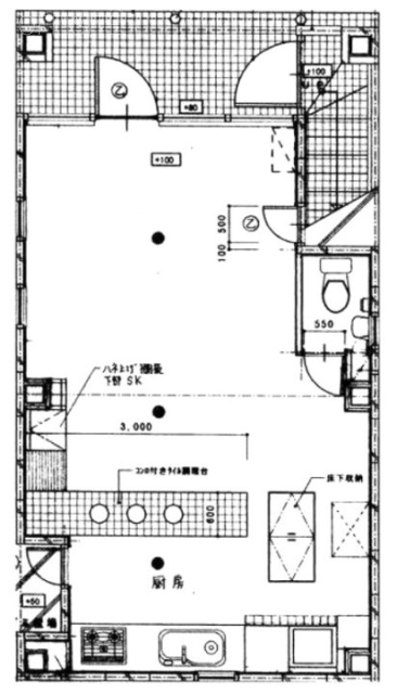 松村ビル1F 間取り図