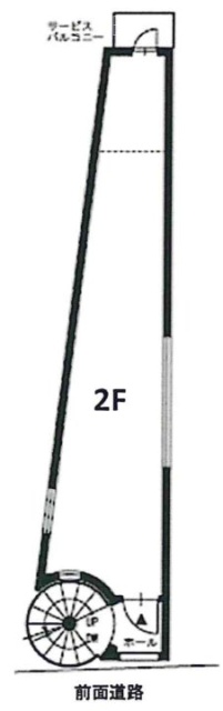 グロワール三軒茶屋ビル2F 間取り図