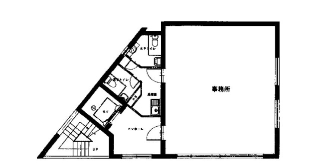 お茶の水ビジネスビル3F 間取り図