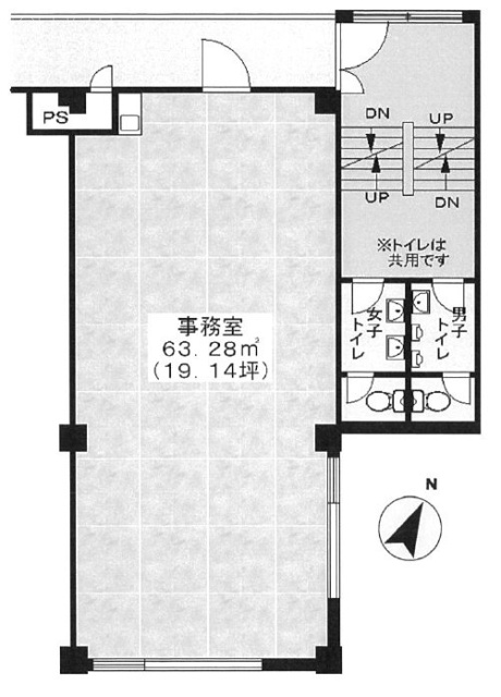 安永ビル302 間取り図