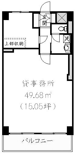 シティハウスノヴァ405 間取り図