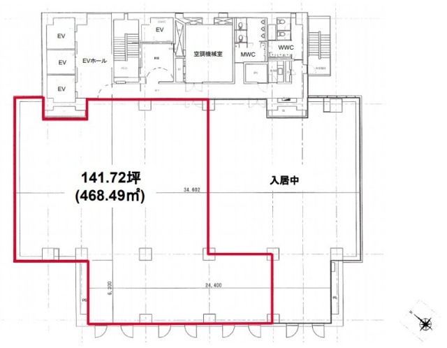 FORECAST五反田WEST4F 間取り図