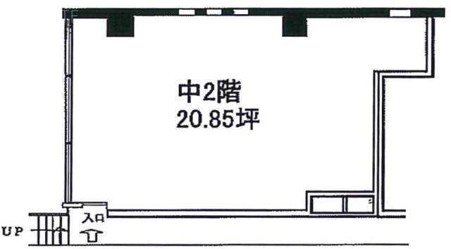 せいこうビル中2F 間取り図