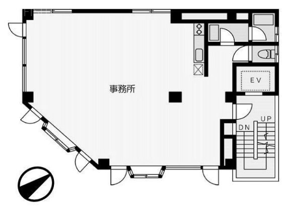 雅ビル3F 間取り図