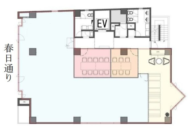 プライム小石川ビル6F 間取り図