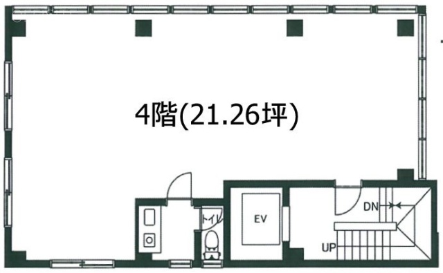 浅草寿ビル4F 間取り図
