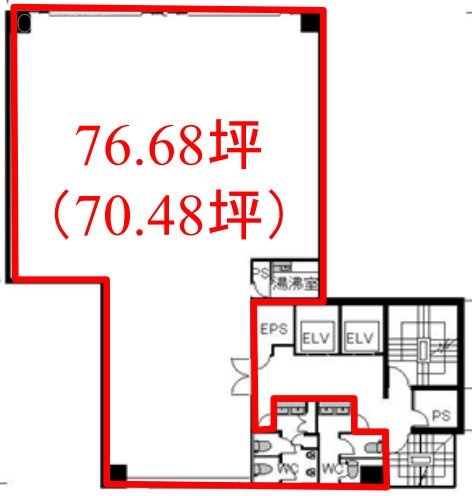 ザイマックス西新橋ビル5F 間取り図