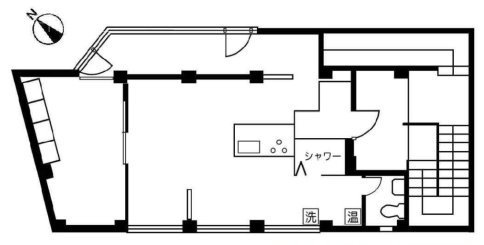 PLAZA KAYビル4F 間取り図