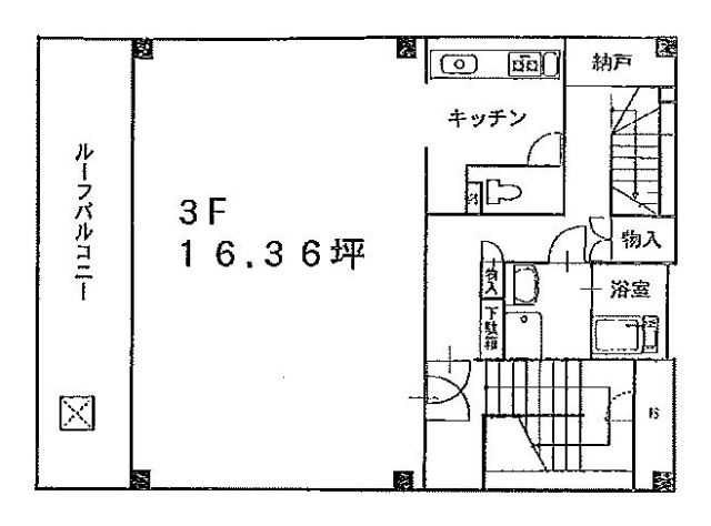 MKビル3F 間取り図