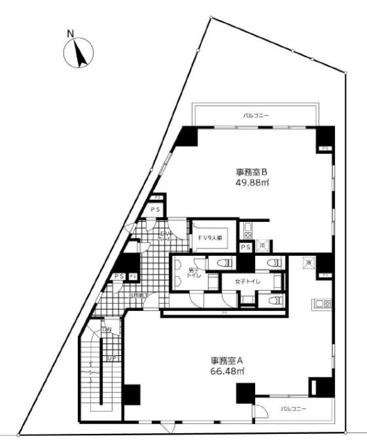 CLEYERA西早稲田B 間取り図