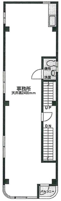 北見ビル2F 間取り図