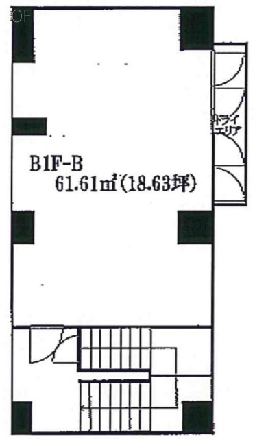 コンフィアンス流来B 間取り図