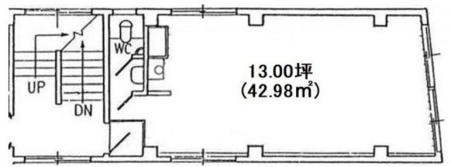 巴屋ビルB 間取り図