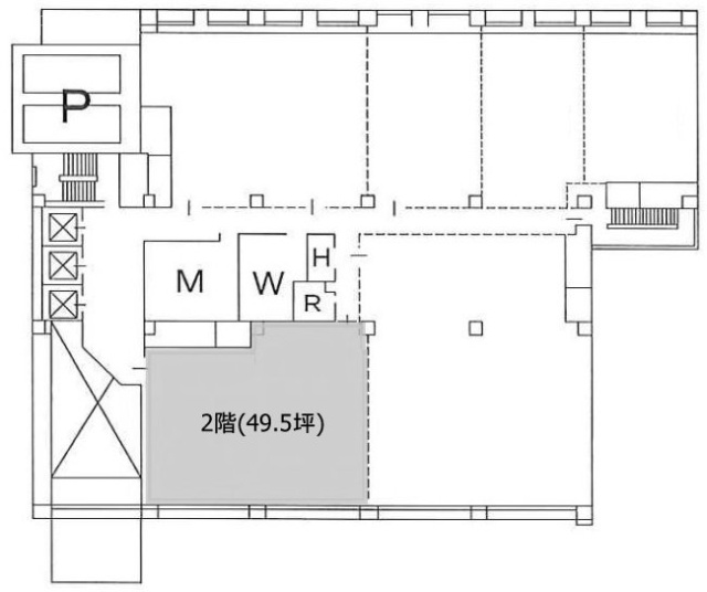 横浜クリード201 間取り図