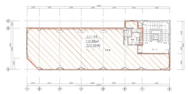 第3電波ビル301 間取り図