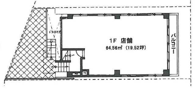 RES代々木ビル1F 間取り図